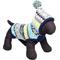 Show in main carousel: The Worthy Dog Fairisle Hoodie Dog Sweater, Blue, Medium slide 2 of 3