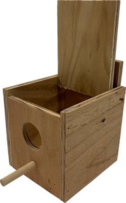 Show full view: YML IWNB3 Inside Wooden Bird Nest Box, Medium slide 2 of 7
