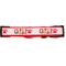 Show in main carousel: The License House Ohio State Buckeyes Paw Print OH-IO Nylon Dog Collar, Red, Small: 8 to 14-in neck, 5/8-in wide slide 3 of 3