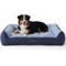 Show in main carousel: Bedsure Orthopedic Extra Thick Supportive Soft Plush Sherpa Dog Bed with Waterproof Washable Cover, Navy, X-Large Pro: 45-in slide 1 of 10