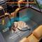 Show in main carousel: Invenho Hard Bottom, Waterproof PU Leather Hammock Dog Car Backseat Cover, Large, Grey slide 7 of 7