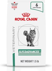 Royal Canin Veterinary Diet Glycoadvanced Dry Cat Food, 1.5-lb bag