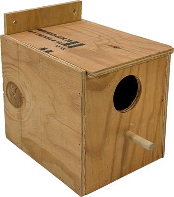 Show full view: YML IWNB2 Inside Wooden Bird Nest Box, Large slide 2 of 4