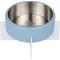 Show in main carousel: THE LICKER STORE Intersecta Concrete & Stainless Steel Dog & Cat Bowl with Metal Stand, Medium: 2-cup, Blue/White slide 1 of 9