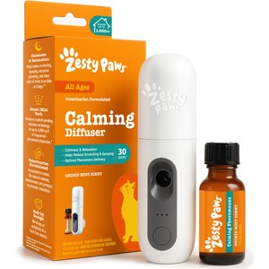 Zesty Paws 30 Day Starter Kit Calming Diffuser for Cats, 1-fl oz bottle