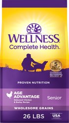 Wellness Complete Health Senior Deboned Chicken & Barley Recipe Dry Dog Food, 26-lb bag