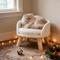 Show in main carousel: Wisfor Elevated Waterproof Nordic Stool Cat Bed, White, Small slide 8 of 10