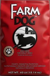 Farm Dog Nutritious Pork Flavored Adult Dry Dog Food, 40-lb bag