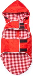 The Worthy Dog Ohio State Slicker Dog Raincoat, Scarlet, XX-Large slide 2 of 2