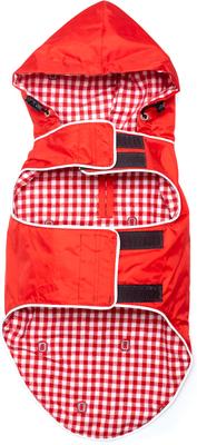 Show full view: The Worthy Dog Ohio State Slicker Dog Raincoat, Scarlet, XX-Large slide 2 of 2