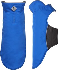 The Worthy Dog Apex Jacket Dog Coat, Blue, 20-in