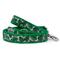 Show in main carousel: The Worthy Dog Tropical Leaves Dog Lead, Green, Large: 5-ft long, 1-in wide slide 1 of 4
