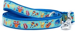 The Worthy Dog Music Dog Lead, Blue, Large: 5-ft long, 1-in wide