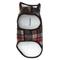Show in main carousel: The Worthy Dog Alpine Jacket Dog Coat, Brown/Red/Blue Plaid, 10-in slide 4 of 5