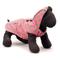 Show in main carousel: The Worthy Dog London Dog Raincoat, Pink/Alligator, Large slide 3 of 3