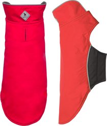 The Worthy Dog Apex Jacket Dog Coat, Red, 30-in