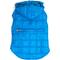 Show in main carousel: The Worthy Dog Packable Puffer Jacket Dog Coat, Blue, Medium slide 1 of 5