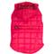 Show in main carousel: The Worthy Dog Packable Puffer Jacket Dog Coat, Pink, Large slide 1 of 5