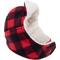 Show in main carousel: The Worthy Dog Fleece Aviator Dog Hat, Red, Medium slide 1 of 2