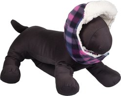 The Worthy Dog Fleece Aviator Dog Hat, Purple, Medium slide 2 of 2