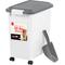 Show in main carousel: IRIS WeatherPro Airtight Dog, Cat & Bird with Scoop Food Storage Container, 30-lb, White slide 1 of 10