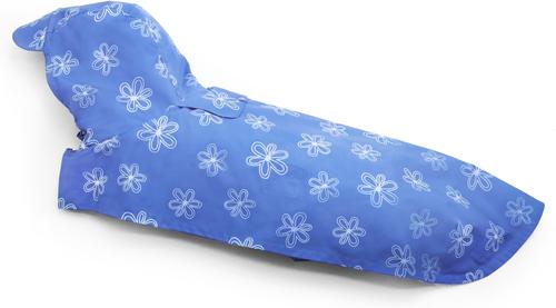 Show full view: florence by mills Dog Raincoat, Blue, XX-Small slide 3 of 5