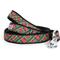 Show in main carousel: The Worthy Dog Lurex Plaid Dog Lead, Red, Large: 5-ft long, 1-in wide slide 1 of 1