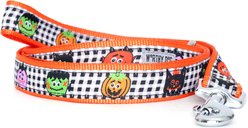 The Worthy Dog Monster Mash Dog Lead, Black/White Multi, Large: 5-ft long, 1-in wide