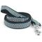 Show in main carousel: The Worthy Dog Knightsbridge Dog Lead, Teal, Small: 5-ft long, 5/8-in wide slide 1 of 2