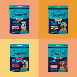 Stewart Healthy Gut Chicken & Vegetables Recipe Grain-Free Freeze-Dried Dog Treats, 8-oz pouch slide 2 of 4