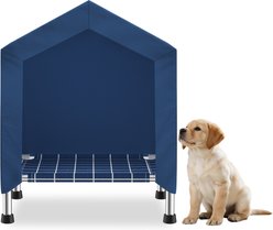 Caghash Outdoor Elevated Canopy Dog Bed