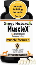 MuscleX Canine Muscle Formula 500mg with CaHMB & Vitamin D3 Capsule Joint Supplement for Dogs & Cats, 90 count slide 1 of 9