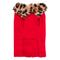 Show in main carousel: The Worthy Dog Leopard Collar Cardigan Dog Sweater, Red, XX-Large slide 3 of 3