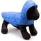 Show in main carousel: The Worthy Dog Packable Puffer Jacket Dog Coat, Blue, Medium slide 2 of 5