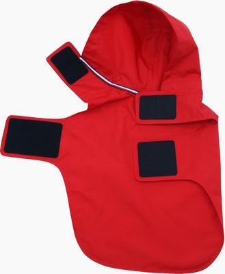 Show full view: Tommy Hilfiger Dog Core Rain Coat, Primary Red, X-Small slide 4 of 5
