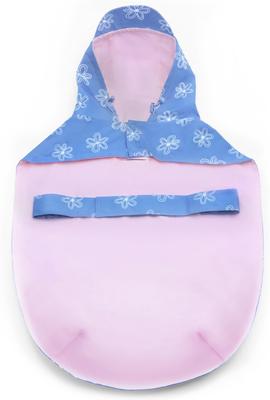 Show full view: florence by mills Dog Raincoat, Blue, XX-Small slide 2 of 5