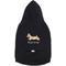 Show in main carousel: Kanine Fleece Dog Hoodie, Tap Shoe Black, XX-Small slide 1 of 1