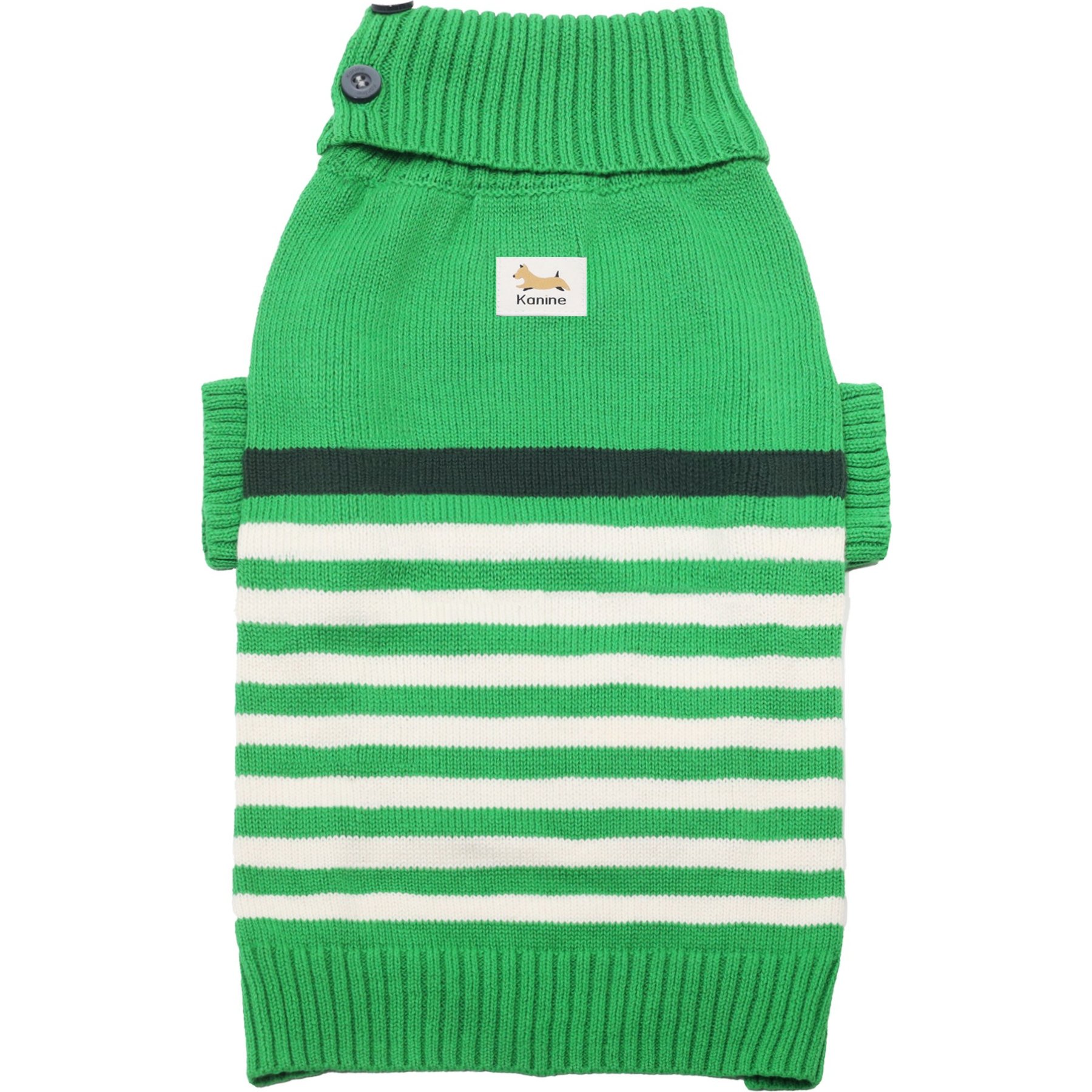 Kanine Dog Sweater, Fern Green, X-Small