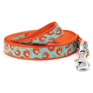 The Worthy Dog Shrimp Dog Lead, Blue, Large: 5-ft long, 1-in wide