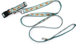 The Worthy Dog Sloth Dog Lead, Mint Green, Small: 5-ft long, 5/8-in wide slide 2 of 3