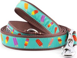 The Worthy Dog Popsicles Dog Lead, Teal, Small: 5-ft long, 5/8-in wide