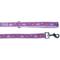 Show in main carousel: The Worthy Dog Princess Dog Lead, Purple, Small: 5-ft long, 5/8-in wide slide 3 of 6