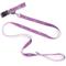 Show in main carousel: The Worthy Dog Princess Dog Lead, Purple, Small: 5-ft long, 5/8-in wide slide 6 of 6