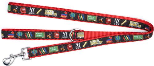 Show full view: The Worthy Dog K9 College Dog Lead, Black, Large: 5-ft long, 1-in wide slide 2 of 3