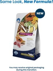 Farmina N&D Tropical Selection Lamb Neutered Dry Cat Food, 22-lb bag slide 2 of 2