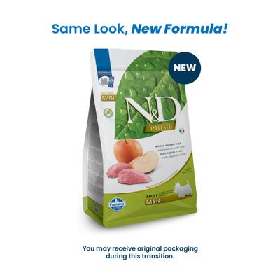 Show full view: Farmina Natural & Delicious Wild Boar Grain-Free Mini Breed Formula Dry Dog Food, 5.5-lb bag slide 3 of 11