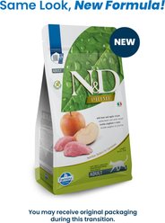 Farmina N&D Prime Boar & Apple Grain-Free Dry Cat Food, 3.3-lb bag slide 2 of 9