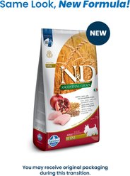 Farmina Natural & Delicious Chicken & Ancestral Low-Grain Mini Breed Formula Dry Dog Food, 15.4-lb bag slide 2 of 9