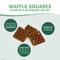 Show in main carousel: Healthfuls Pumpkin & Blueberry Waffle Squares Soft & Chewy Dog Treats, 6-oz bag slide 4 of 8