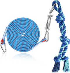 Petbobi Bungee Ropes Tug Dog Toy, Blue